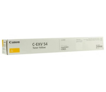 Заправка картриджа Canon C-EXV54Y