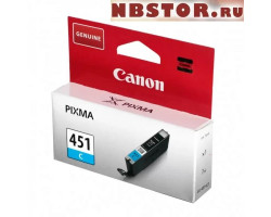 Картридж Canon CLI-451C оригинальный