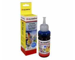 Чернила для принтеров Canon/Epson/HP/Lexmark универсальные на водной основе Cyan 100 мл Colouring