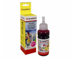 Чернила для принтеров Canon/Epson/HP/Lexmark универсальные на водной основе Magenta 100 мл Colouring