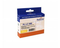 Картридж ProfiLine LC900Y Yellow водный совместимый