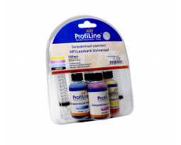 Комплект универсальных чернил для принтеров HP/Lexmark с чернилами на водной основе Black/Cyan/Magenta/Yellow 4*40 мл ProfiLine