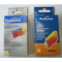 Картридж ProfiLine BCI-3e/5/6 Yellow водный совместимый