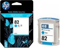 Картридж HP C4911A №82 Cyan водный оригинальный