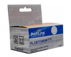 Картридж ProfiLine C8771HE №177 Cyan водный совместимый