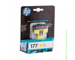 Картридж HP C8773HE №177 Yellow водный оригинальный