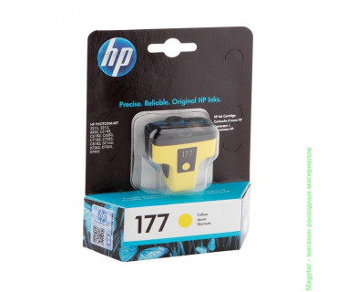 Картридж HP C8773HE №177 Yellow водный