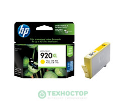 Картридж HP CD974AE №920XL Yellow водный оригинальный