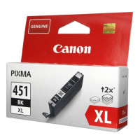 Картридж Canon CLI-451BK XL Black водный оригинальный