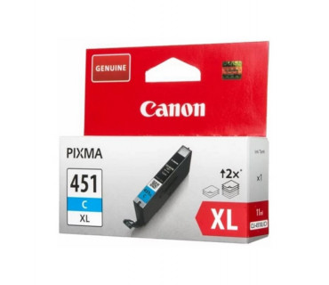 Картридж Canon CLI-451C XL Cyan водный