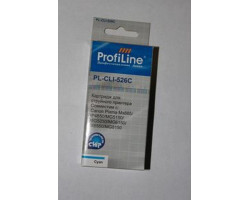 Картридж ProfiLine CLI-526C с чипом Cyan водный совместимый