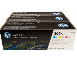 Картридж HP 305А (CF370AM) C/M/Y оригинальный