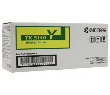 Тонер-туба Kyocera TK-5140Y оригинальная