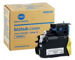 Картридж Konica Minolta TNP-50Y оригинальный