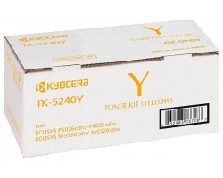 Тонер-туба Kyocera TK-5240Y оригинальная