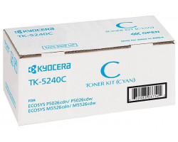 Тонер-туба Kyocera TK-5240C оригинальная