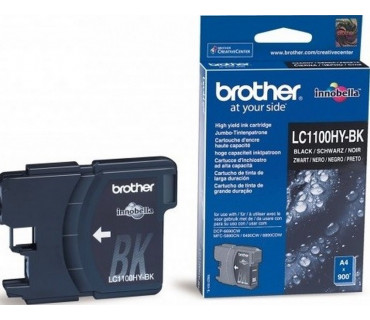 Картридж Brother LC1100/LC980BK Black водный