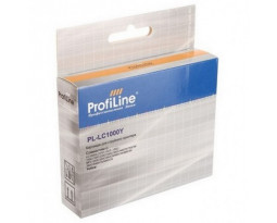 Картридж ProfiLine LC1100/LC980Y Yellow водный совместимый