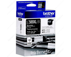 Картридж Brother LC569XL-BK Black водный оригинальный