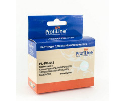 Картридж ProfiLine PG-512 Black водный совместимый
