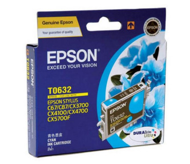 Картридж Epson T0632 Cyan пигментный