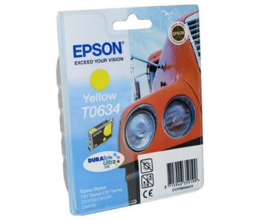 Картридж Epson T0634 Yellow пигментный