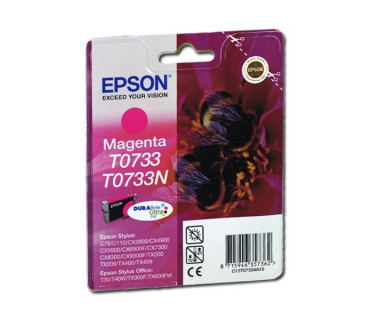 Картридж Epson T0733N Magenta водный