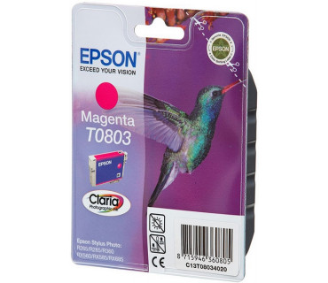 Картридж Epson T08034 Magenta водный