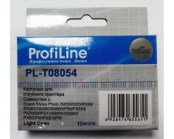 Картридж ProfiLine T08054 Light Cyan водный совместимый