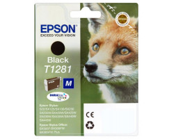 Картридж Epson T1281 Black пигментный оригинальный