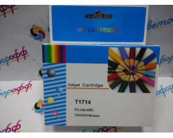 Картридж Epson T1713 Magenta водный оригинальный