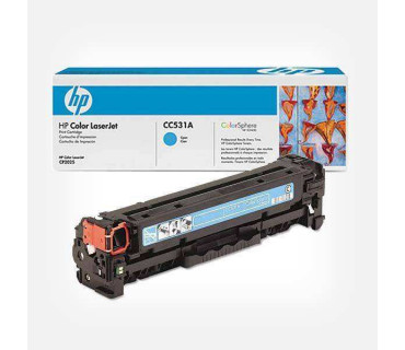 Заправка картриджа HP 304A (CC531A)